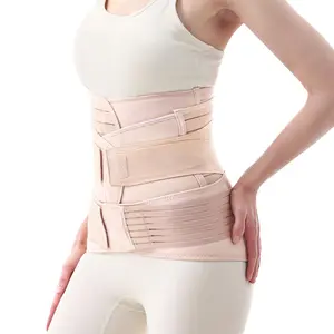 3 in 1 Postpartum Girdle Recovery Aid Belly Wrap, Breathable Waistband, Postnatal C-section Belt, Maternity Supplies for Women