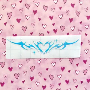 Heart Tramp Stamp Waterproof Decal Sticker