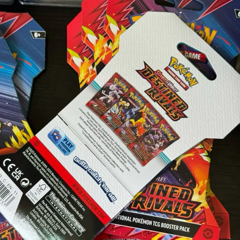 destined rivals sleeved booster box Destined Rivals Booster Pack Art Set Bundle of 4