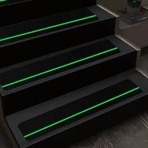 3pcs Luminous Anti-Slip Grip Strips - High traction, durable adhesive, suitable for stairs and steps, easy to install, compatible with various surfaces