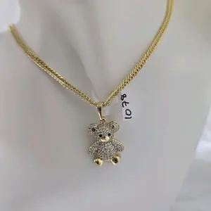 cadena 745 y dije osito 181 gold plated