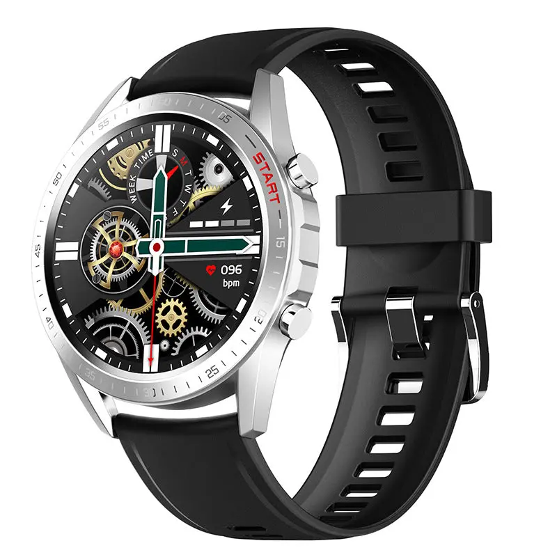 Multi-Function Silicone Wearable Smart Bracelet with Touchscreen, Bluetooth, IP68 Rated Waterproof, Running Mode, Music Control, Distance Tracker, Smart Watch-Compatible Electronic Device