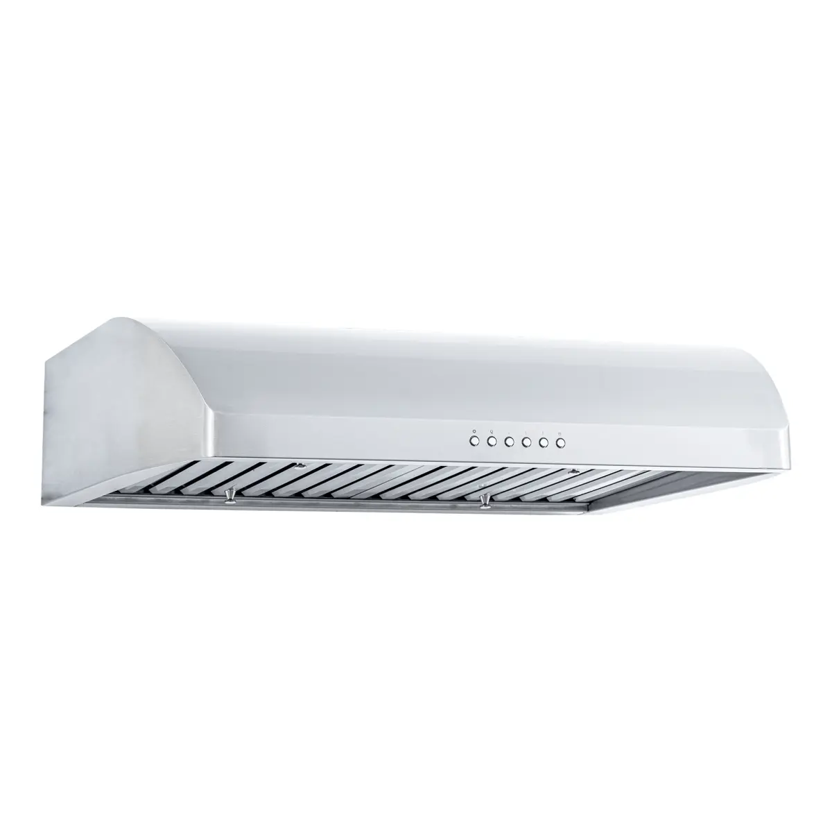 Proline PLJW 125 - Low Profile Ducted Under-Cabinet Range Hood, 900 CFM | Stainless Steel Design