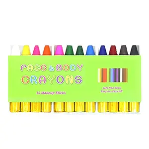 Children's 16-color DIY face paint makeup props Halloween Easter colored crayons Halloween supplies DIY hand-painted graffiti pens