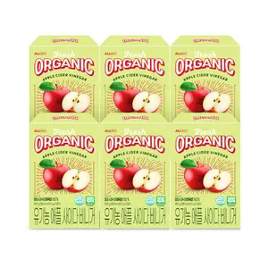 [ALLBIO] Apple Cider Vinegar Stick 6-Pack | 90 Sticks (20g x 15ea x 6) | Organic & Refreshing
