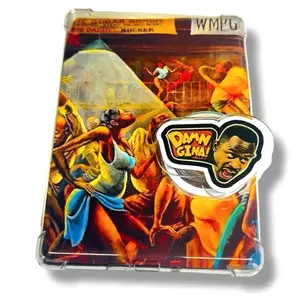 “Damn Gina” Poppie Y2K Aesthetic MagSafe PopSocket Retro Vibes with a Modern Twist Ultra-Aesthetic Design MagSafe Compatible Strong Grip Stand High-Quality Print - Phone