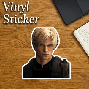 Leon Kennedy Stickers, Resident Evil Sticker