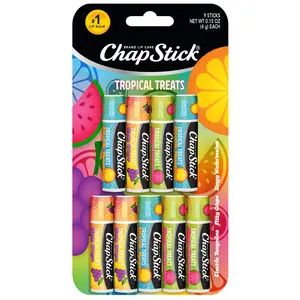 ChapStick Tropical Treats Lip Balm Variety 3-Packs (9 Sticks) ChapStick Tropical Treats Lip Balm Variety 3-Packs (9 Sticks)