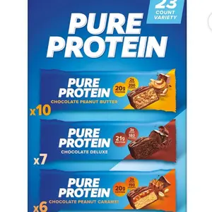 Protein Bars Gluten Free, Chocolate Variety Pack 23 ct.