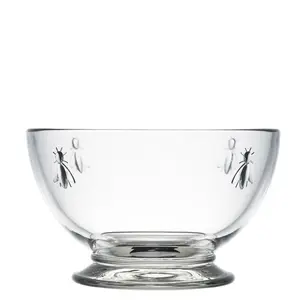 La Rochere Bee Bowl Set - 6 Bee Bowl Pieces with Natural Wood Finish
