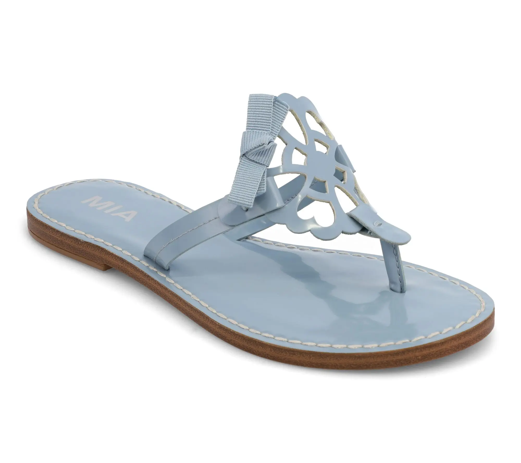 MIA Flat Thong Sandals - Verdi-B