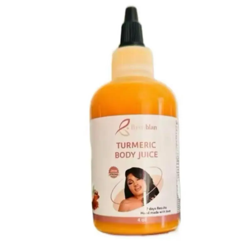 BYENBLAN 4oz Turmeric Body smoothie, Golden, Acne, Moisturizer, Body Care, Dark Spots, Limited Edition, Hydrating, Serum, Moisture, Cosmetic, Lightweight
