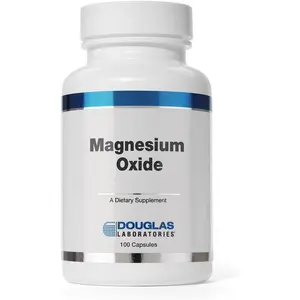 Magnesium Oxide 500mg Supplement for Heart Function Support and Bone Formation Essential Mineral for Muscle Health and Cardiovascular Wellness Daily Magnesium Capsules for Men and Women 100 Capsules Dietary Supplement Calcium Absorption Support