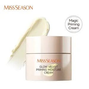 MISS SEASON Glow Velvet Priming Moisture Cream - Pore Blurring & Makeup Gripping Primer #Summervibes MISS SEASON Glow Velvet Priming Moisture Cream - Pore Blurring & Makeup Gripping Primer #Summervibes