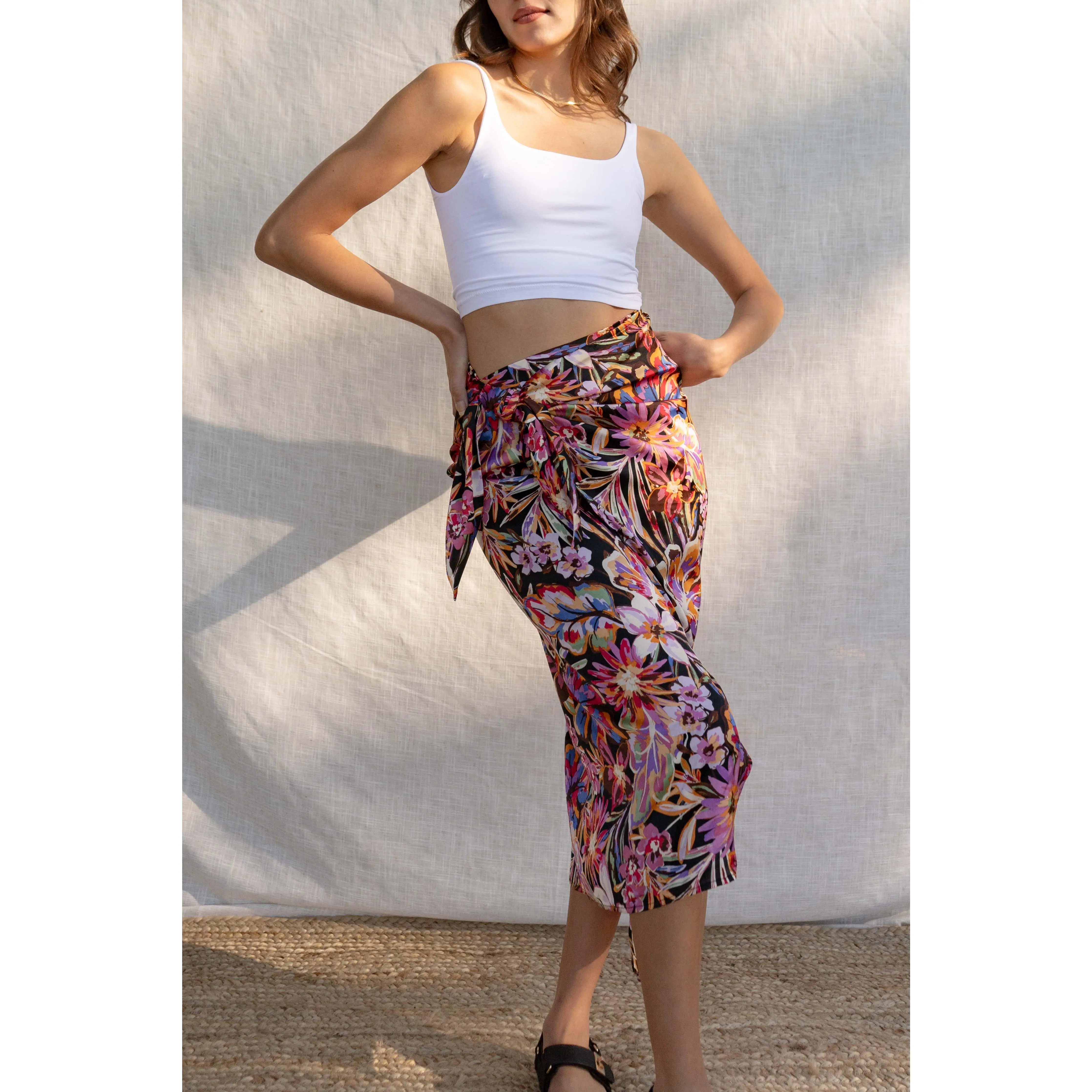 Playa Del Carmen Wrap Skirt Playa Del Carmen Wrap Skirt