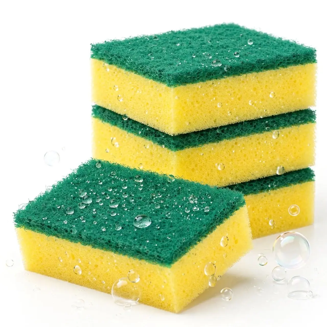48 Pack Kitchen Sponges, Compressed Cleaning Sponge Set, Heavy Duty Dish Scrub Sponges for Dishes, Sink, Pots and Household Cleaning
