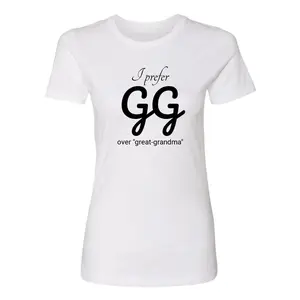 GG Slim Fit Tee (black font)