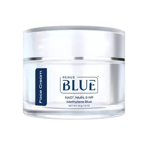 Renue Blue Face Cream - Daily Use Moisturizer for All Skin Types, Easy Application, Versatile Face Care, Part of Renue Blue Range