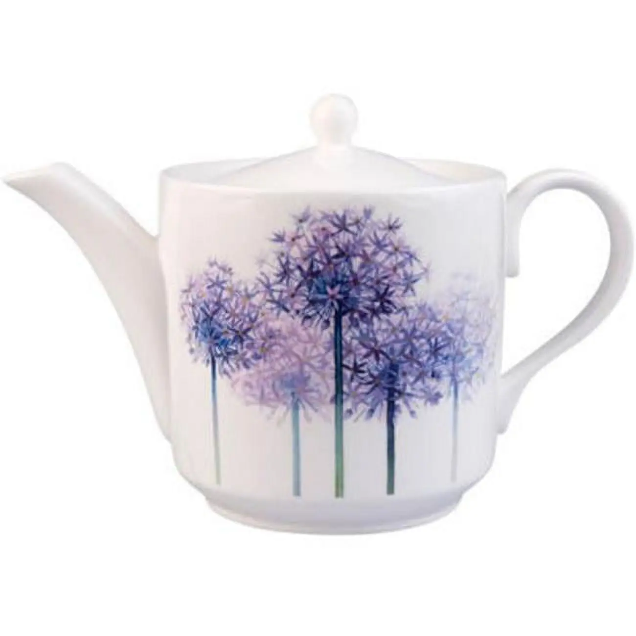 130 ml Floral Alliums Large Teapot, Multi Color
