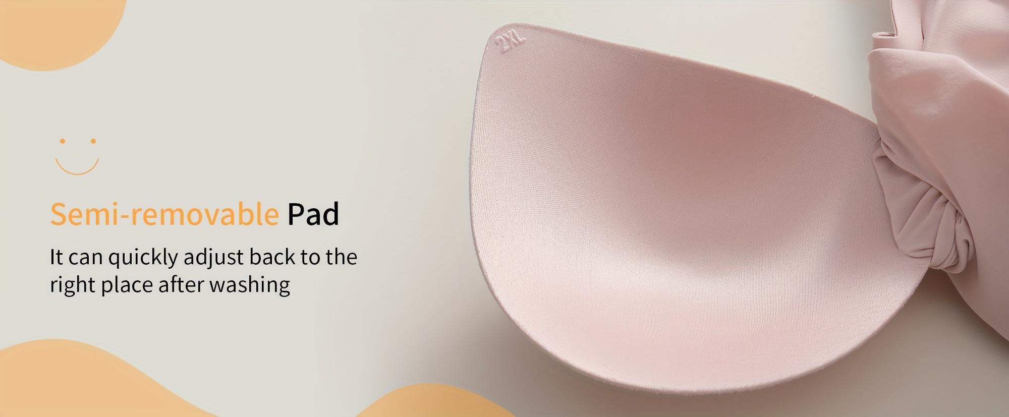 Seamless, Comfortable, And Supportive Women'S Bra with a Fixed Cup Design to Prevent Sagging And Side Bulge, Featuring No Underwire