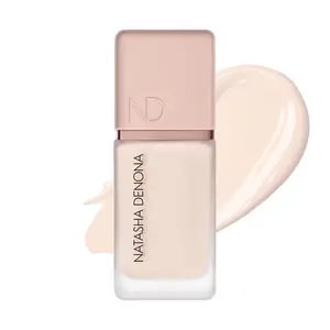 Natasha Denona HY-GLAM FOUNDATION Concealer Makeup Radiant Serum with Hyaluronic Acid for All Skin Types 30ml Korean Technology