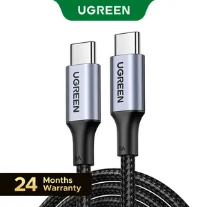UGREEN 100W USB C Cable - Smartphone Charger for iPhone 17/17 Plus/17 Pro/17 Pro Max/16/15 Plus/15 Pro/15 Pro Max, MacBook Pro, iPad Pro, Dell XPS, Samsung Galaxy S23/S22 Ultra, Switch, Pixel,3.3FT Black, Deals for You,TikTokShopSpringGlowUp,Greenish