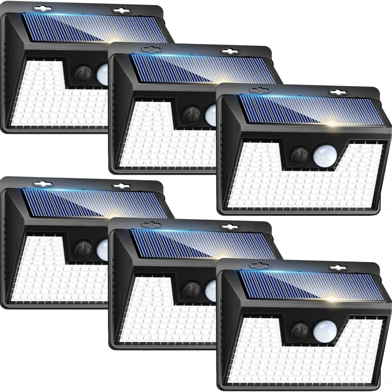 Solar Powered Outdoor Light, High Brightness Solar Light with Motion Sensor, Outdoor Light for Garden, Yard, Patio, Deck, Fence