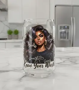Know Your Worth - UVDTF Decal for cups/hard surfaces sticker.