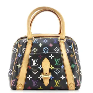 Pre-owned Louis Vuitton Canvas Coated Top Handle Bags Priscilla Handbag Monogram Multicolor by Rebag