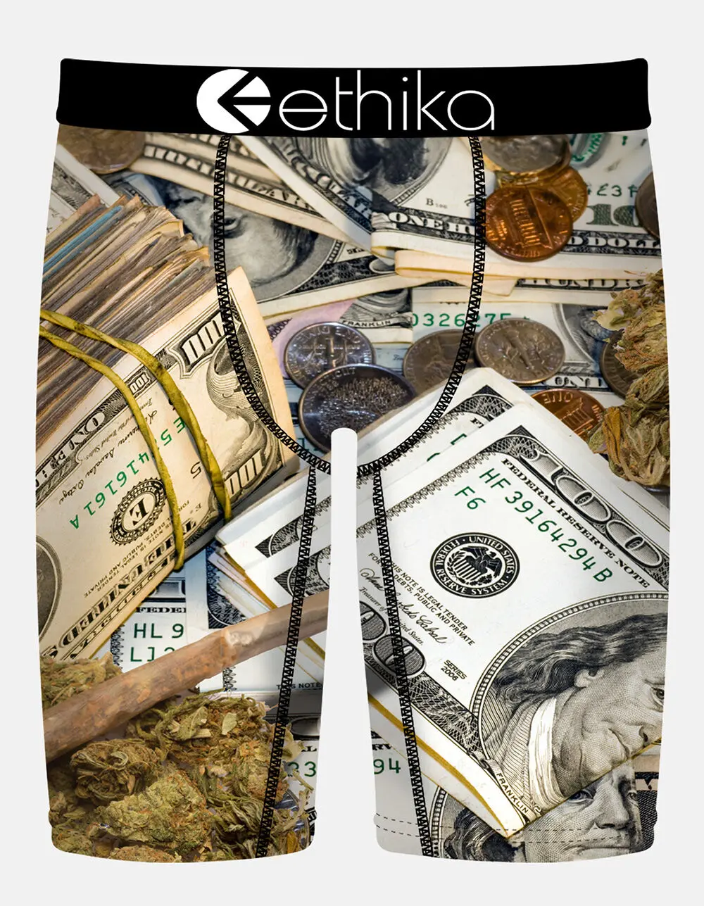 ETHIKA Old Hundereds Staple Mens Boxer Briefs