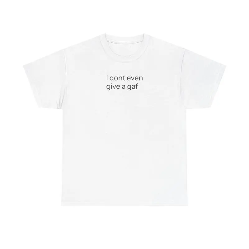 Women's Basic Comfortable Cotton Round Neck Shortsleeve Graphic T-Shirt - IDEGAGAF Streetwear Top, Plain Print, Casual Wear, All Seasons Women's Clothes, Breathable