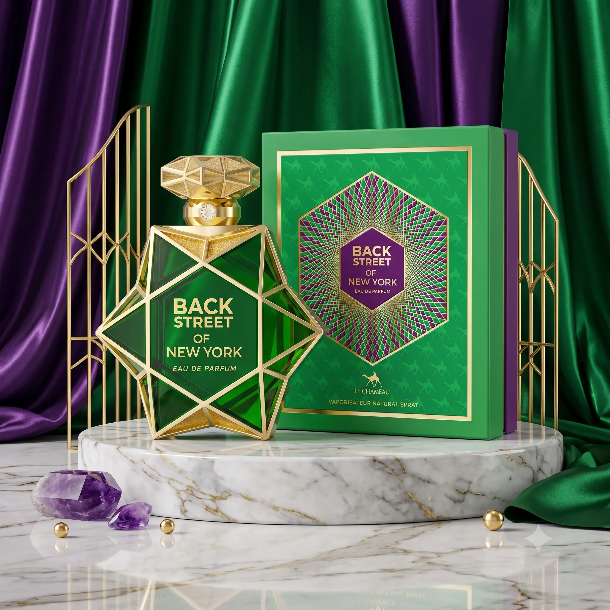 Back Street of New York Eau de Parfum | Unisex Woody Green Fragrance | Luxury Perfume | 85ml
