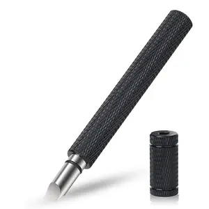 Golf Club Groove Sharpener, Re-Grooving Tool and Cleaner for Wedges & Irons - Generate Optimal Backspin - Suitable for U & V-Grooves