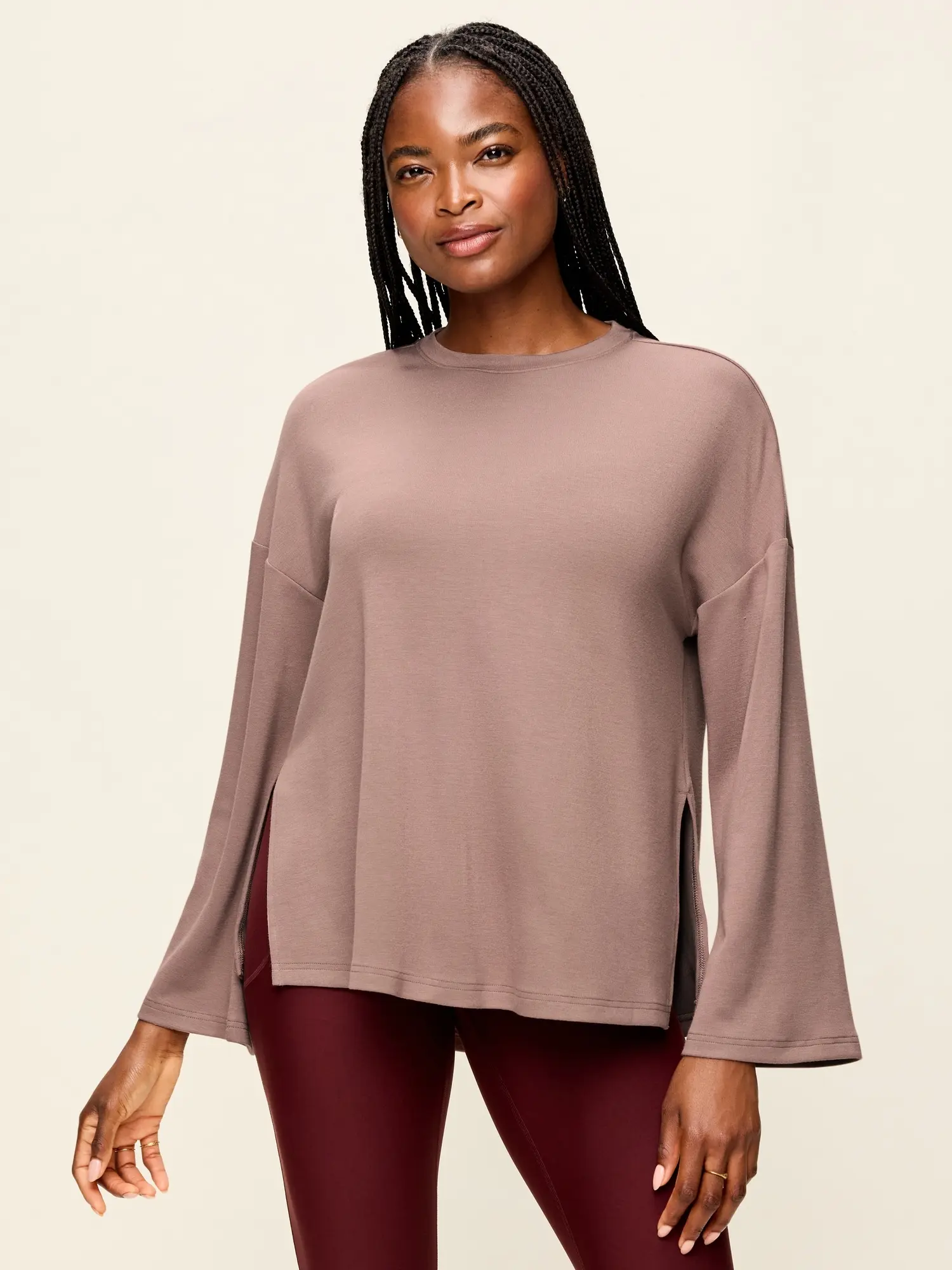 Old Navy Women's Bounce Lite Oversized Bell-Sleeve Tunic