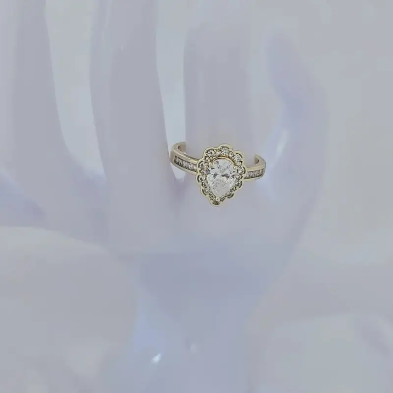 Anillo 063 gold plated