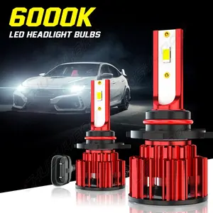 For Toyota RAV4 2016 2017 2018 Cars Accessories 9012 HIR2 LED Headlight Bulbs 6000K Hi-Lo Beam