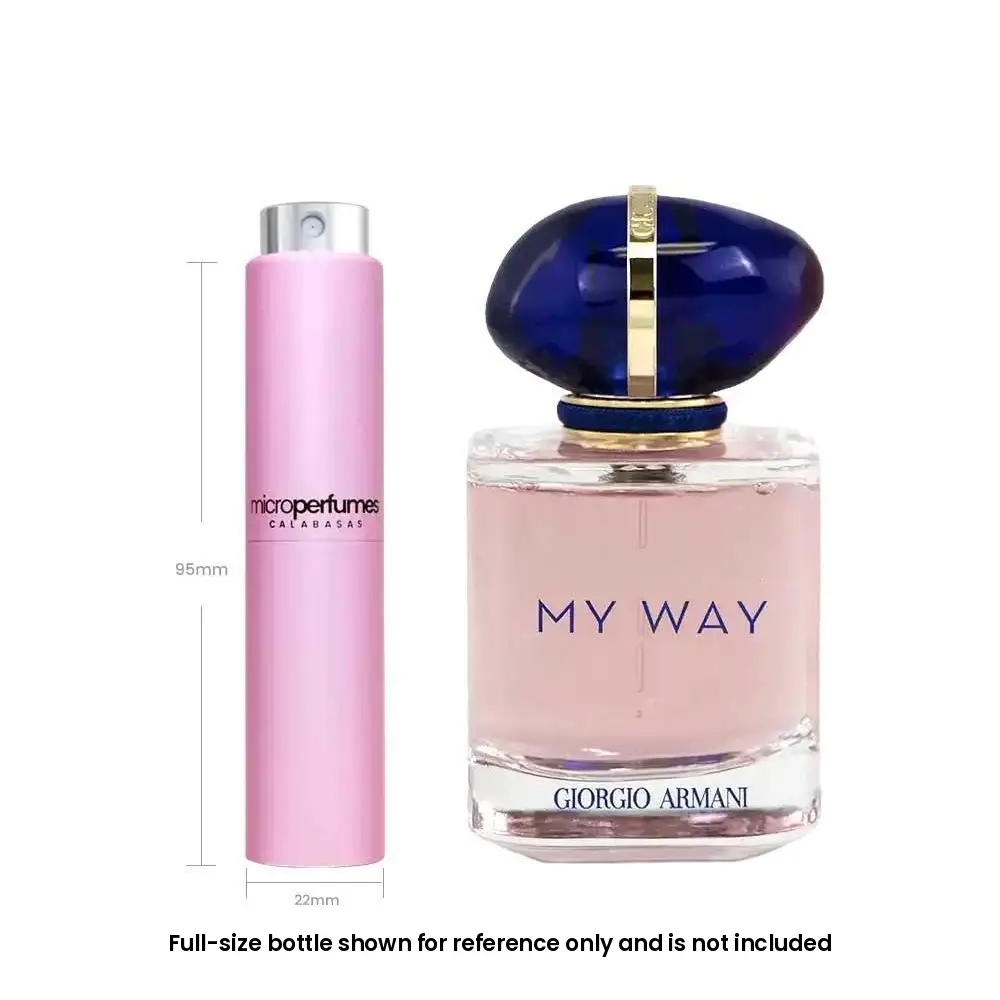Giorgio Armani My Way EDP For Women – 0.17 fl oz / 5 mL Travel Spray Decant, Orange Blossom, Bergamot, Tuberose, Gift for Her, Independently Rebottled by MicroPerfumes