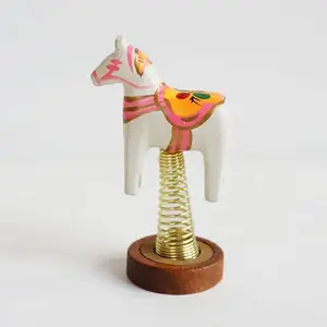 Lucky Year of the Horse Mascot Ornament for Fortune and Wealth