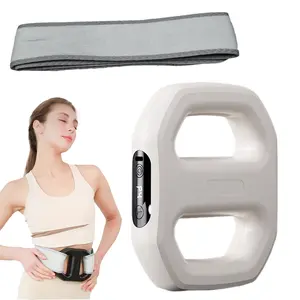 Rechargeable Vibrating Waist Belt, Wireless Portable Muscle Massager for Relaxation, Self Care Product with Adjustable Strap up to 55 Inches, Gift, Portable Muscle Massagers