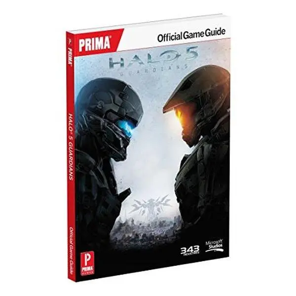 USED Book - Halo 5: Guardians Standard Edition Strategy Guide: Prima Official Game Guide by Prima Games (Paperback) - english