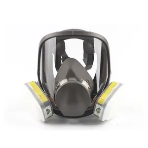 Reusable Full Face Cover, 6800 Respirator Face Mask for Painting, Dust Protection, Chemicals, Car Spray, Sanding & Cutting