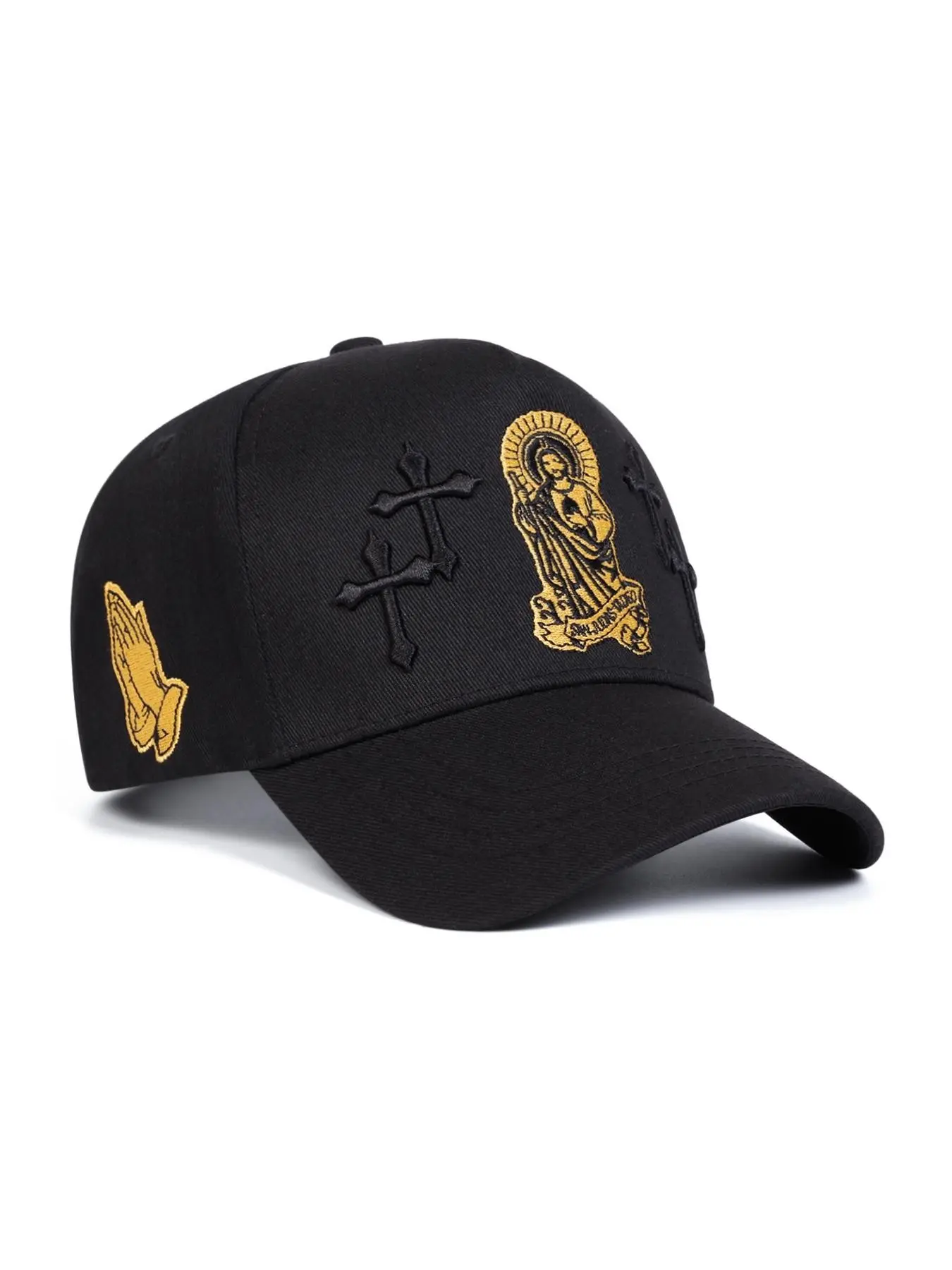 1 PCS St Jude Snapback Hat, Baseball Cap Adjustable, Snapback Caps, High Quality Comfortable Fit, Durable Design, Adjustable Size for Perfect Comfort, Fashion Hats, Fashion Essential Accessory, Stylish Hat, Custom Embroidered Hat