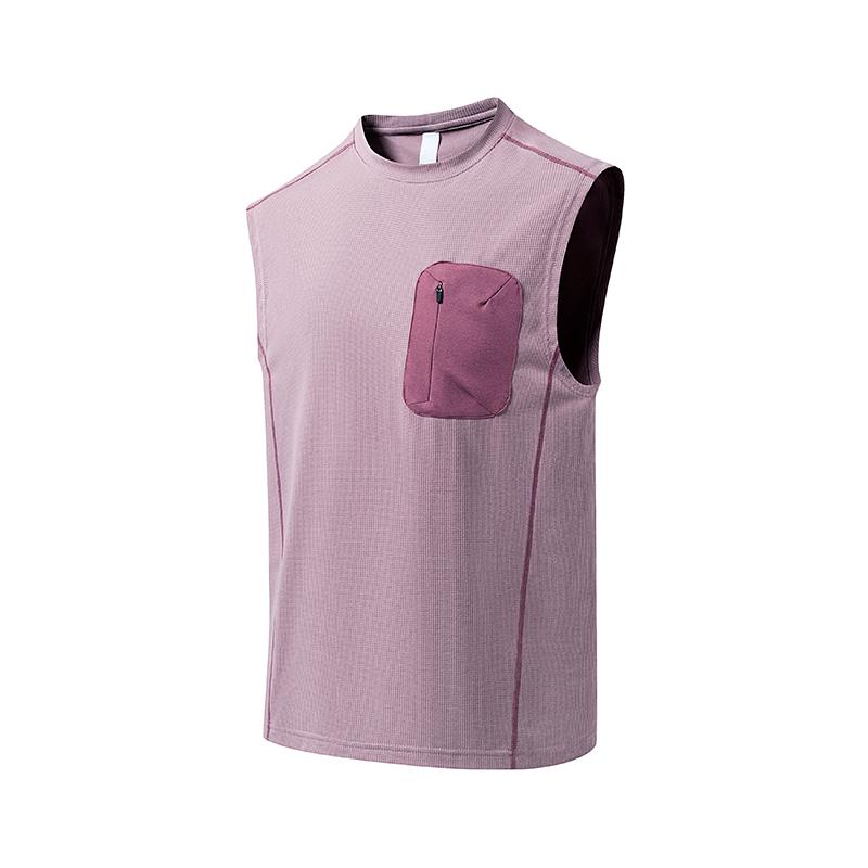 3-pack men’s outdoor quick-dry sleeveless vests for summer—breathable sports/fitness tops for running training, functional vest with color-block pockets, loose casual basketball T-shirt, quick-dry sleeveless shirt for hiking and cycling.