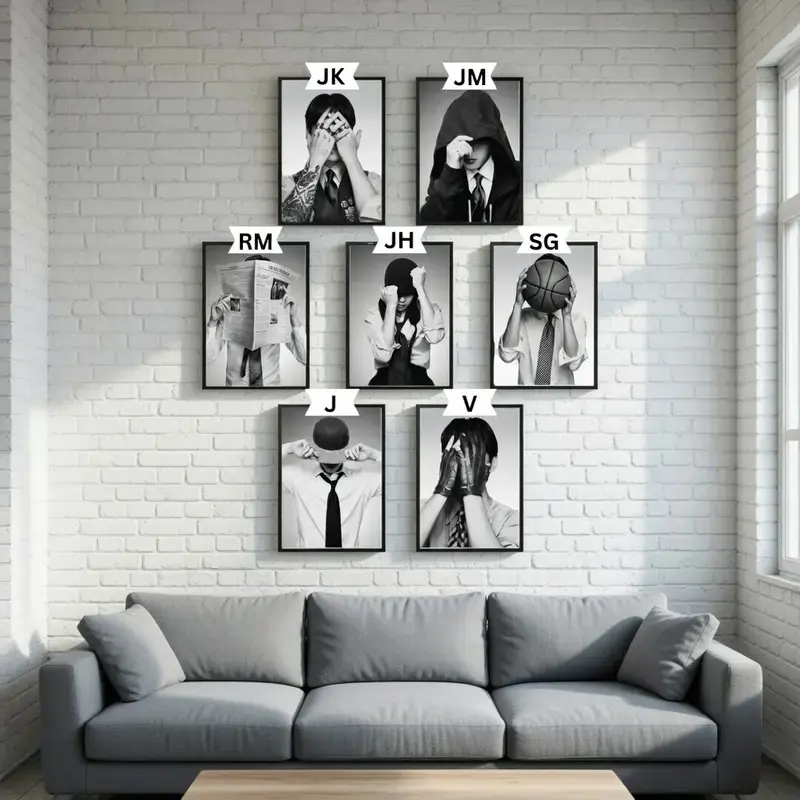 (UNFRAMED POSTER) K-Pop Idol Poster, Room Decor, Gift For Fans, Inspired Wall Decor Poster