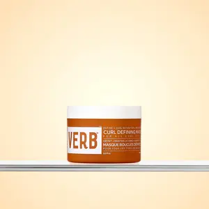 Verb Curl Defining Mask for Bouncy Curls - Rich Moisture, Curl Definition, Reduces Frizz 84%, Increases Retention 20% - Paraben-Free, Gluten-Free, Vegan