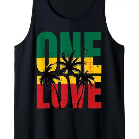 Men's Classic Sleeveless All Over Print Tank Top - Menswear Round Neck, Breathable, Cooling Sports Top for Beach Adventures, Versatile and Comfortable, Machine Washable