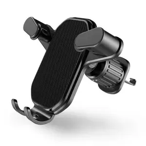 Universal Car Phone Holder with Air Vent Hook, 360° Rotation Anti Shake Dashboard Mount, Hands-Free GPS Navigation Stand for All Smartphones
