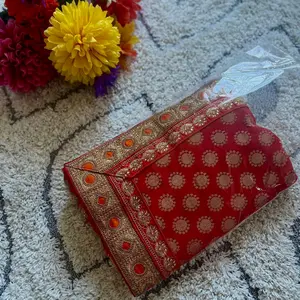 Premium quality heavy Saree for karwachauth