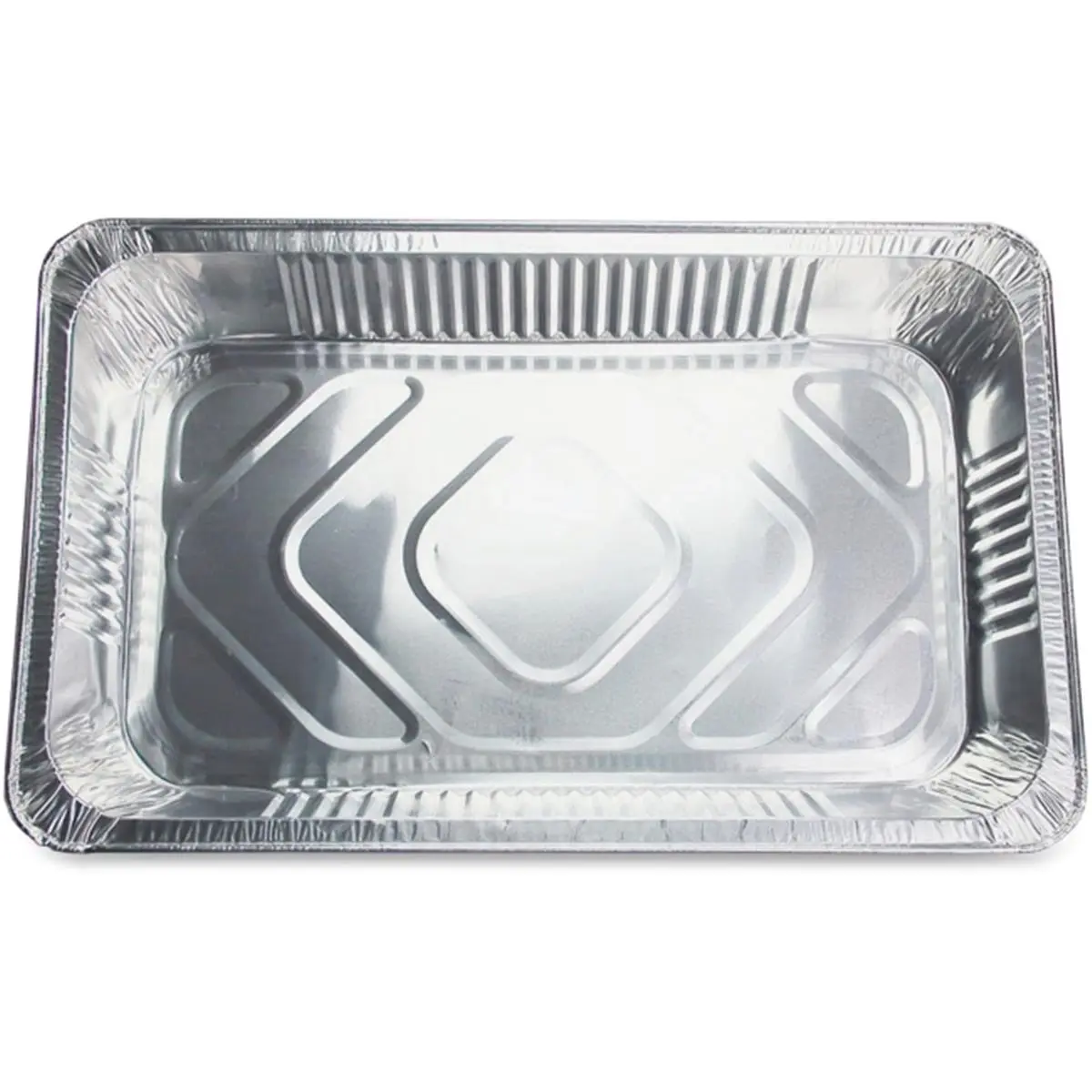 212 MAIN Full Size Disposable Aluminum Rectangular Casserole Dish - Disposable Aluminum Pan for Hot/Cold Carryout Meals, Company Events Kitchenware Bakeware