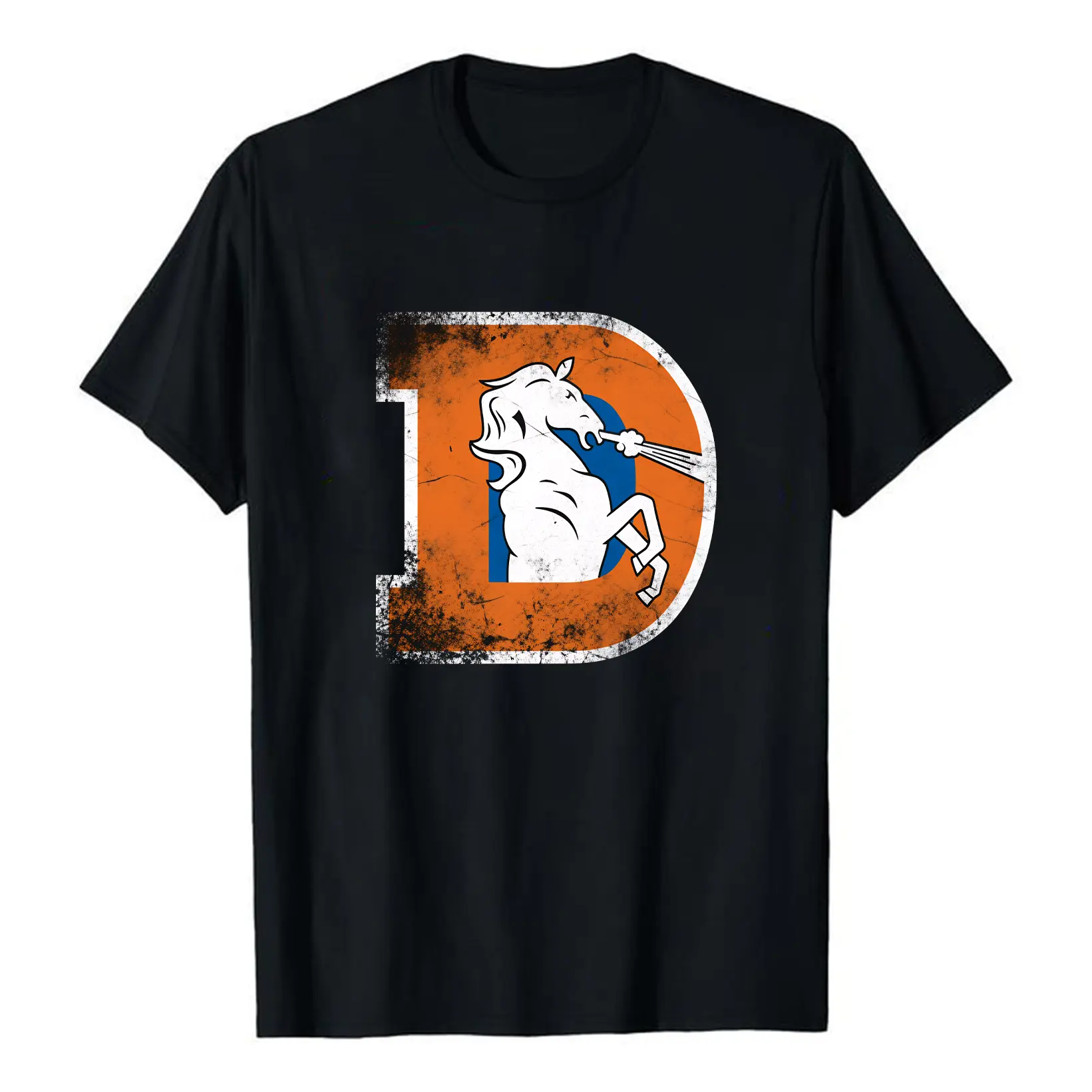 Unisex Football Horse at Denver T-Shirt, Game Day Tee for Football Team Fan